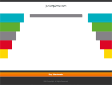 Tablet Screenshot of juniorpizza.com